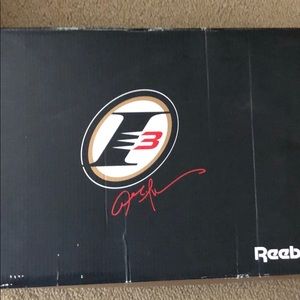 Allen Iverson RBK Questions Red & White Size 10